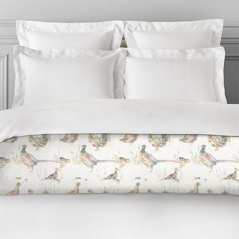 Game Birds Cream Bed Runner