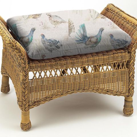 Game Birds Linen Box Cushion