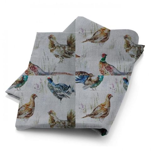 Game Birds Mini Cream Fabric