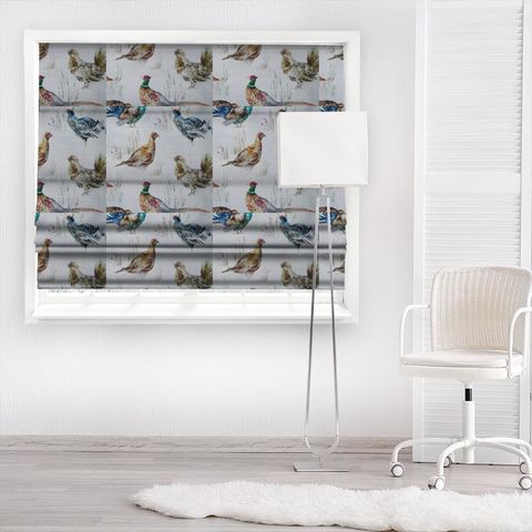 Game Birds Mini Cream Made To Measure Roman Blind