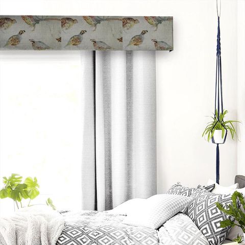 Game Birds Mini Linen Pelmet