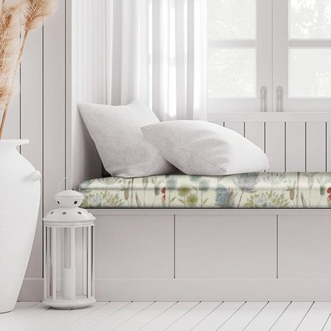 Flora Cream Autumn Box Cushion