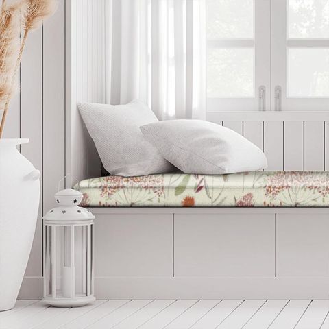 Flora Cream Russett Box Cushion