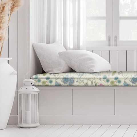 Flora Cream Spring Box Cushion
