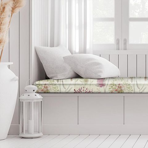 Flora Cream Summer Box Cushion