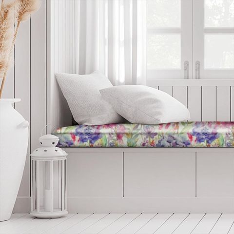 Hydrangea Linen Box Cushion