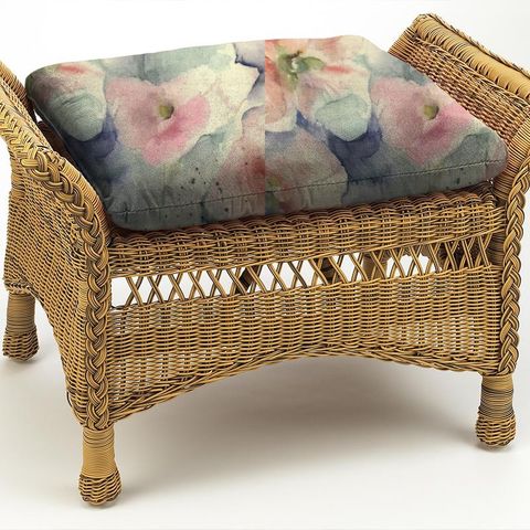 Isabela Coral Natural Box Cushion