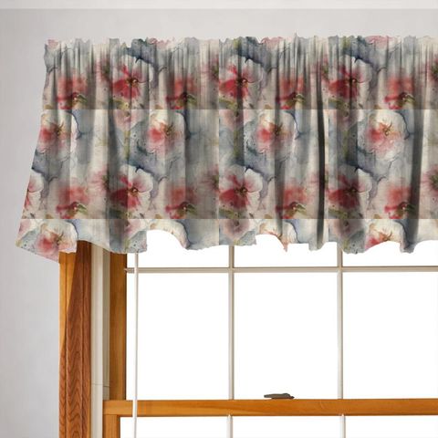 Isabela Poppy Natural Valance