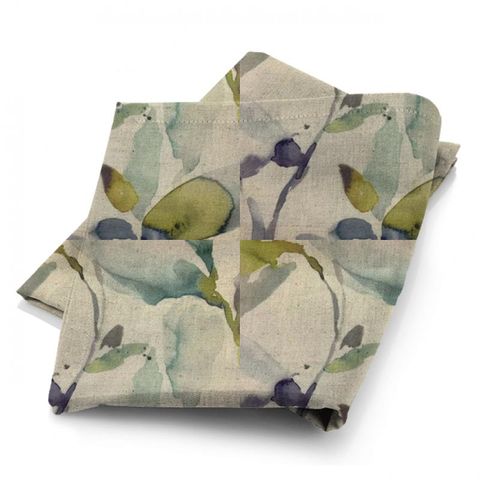 Naura Lemon Natural Fabric