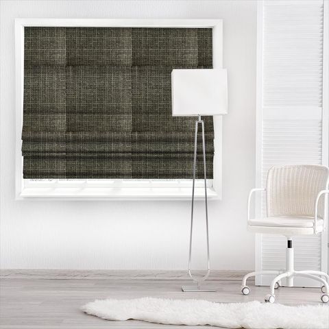 Quito Charchoal Made To Measure Roman Blind