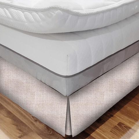 Quito Pearl Bed Base Valance