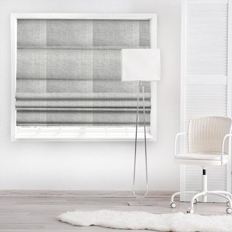 Quito Silver Made To Measure Roman Blind