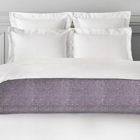 Pebble Amethyst Bed Runner