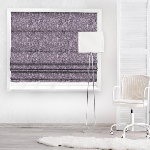 Pebble Amethyst Made To Measure Roman Blind