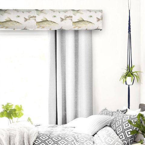 River Fish Cream Pelmet