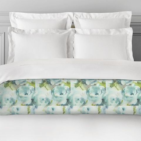 Rosa Duck Egg Bed Runner