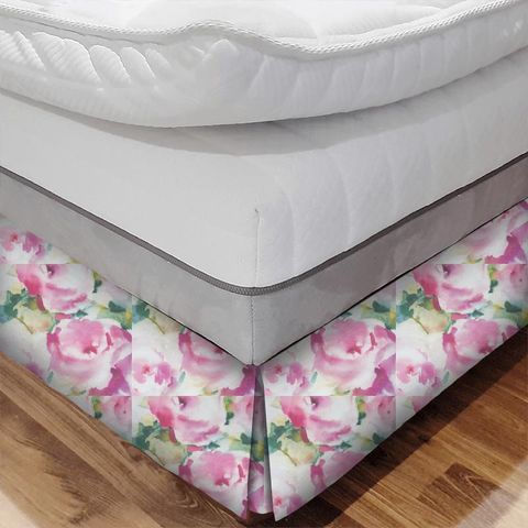 Rosa Peony Bed Base Valance