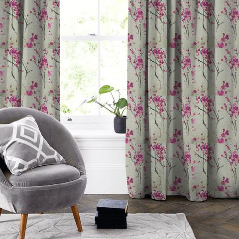 Seville Blossom Stone Made To Measure Curtain