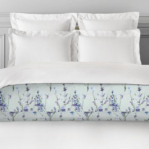 Seville Violet Duck Egg Bed Runner