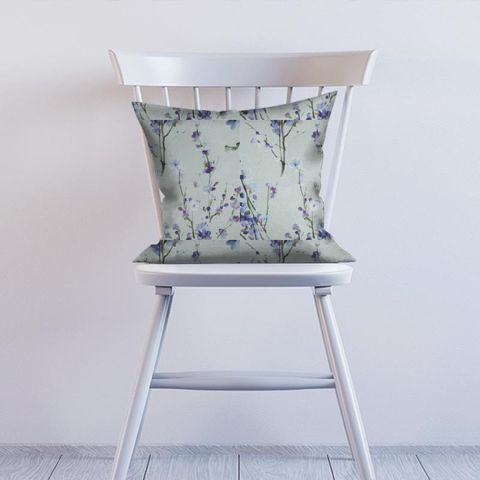 Seville Violet Duck Egg Cushion