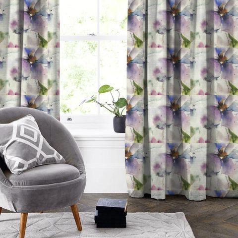 Samarinda Violet Made To Measure Curtain