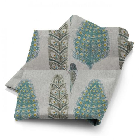 Samui Print Peacock Fabric