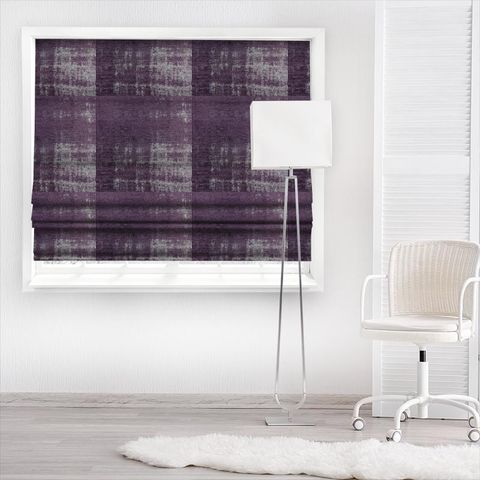 Stratos Amethyst Made To Measure Roman Blind