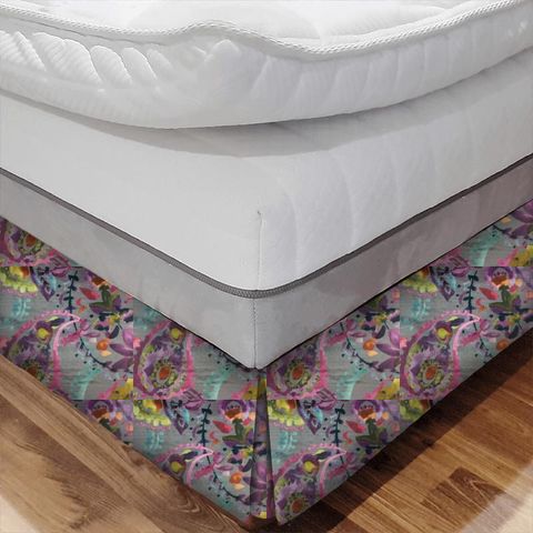 Shrabana Lotus Bed Base Valance