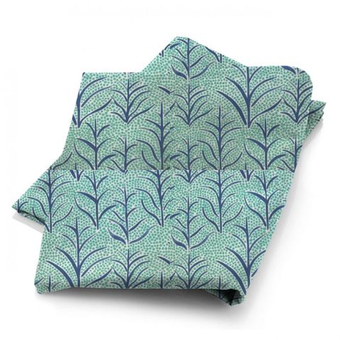Simba Print Peacock Fabric