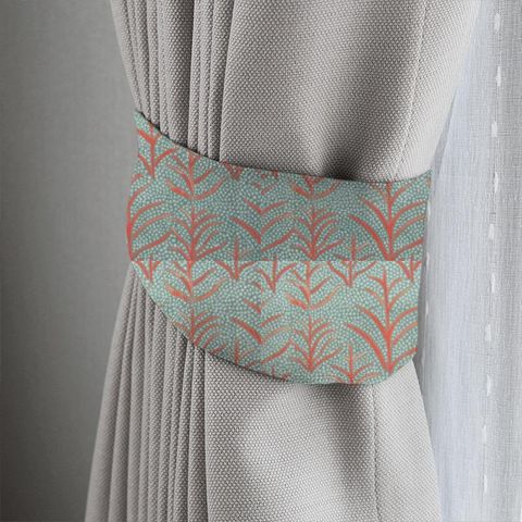 Simba Print Tangerine Tieback