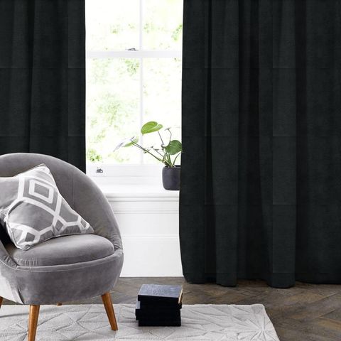 Zircon Charcoal Made To Measure Curtain