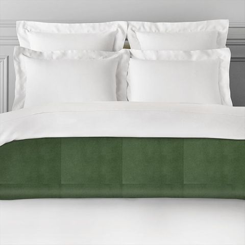 Zircon Pea Green Bed Runner
