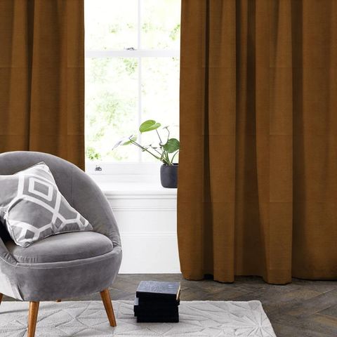 Zircon Saffron Made To Measure Curtain