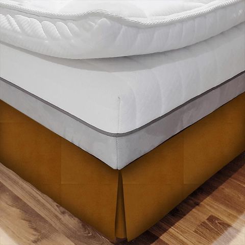 Zircon Amber Bed Base Valance
