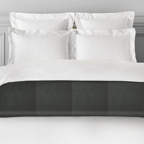 Utah Charcoal Bed Runner