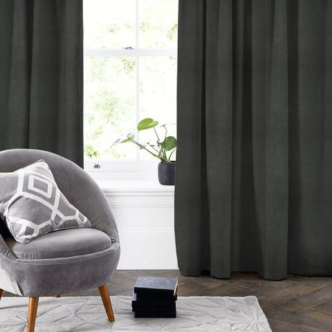 Utah Charcoal Made To Measure Curtain