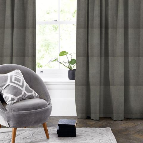 Denver Gunmetal Made To Measure Curtain