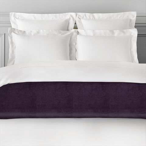 Denver Plum Bed Runner