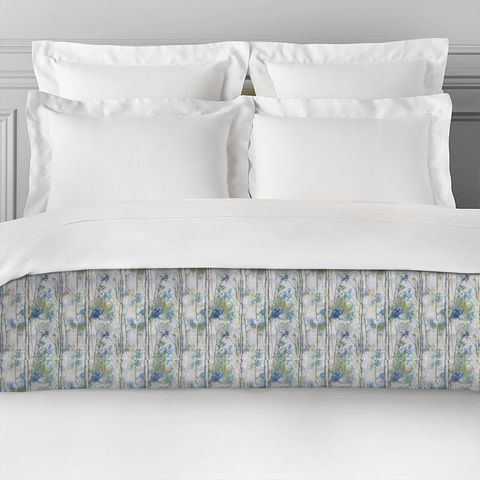 Silver Birch Larkspur Bed Runner