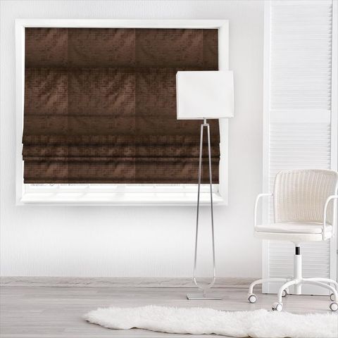 Imagination Chocolate Made To Measure Roman Blind