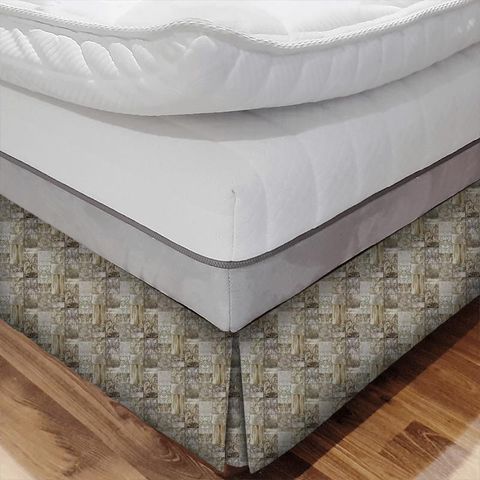 Fontenay Silk Thread Bed Base Valance