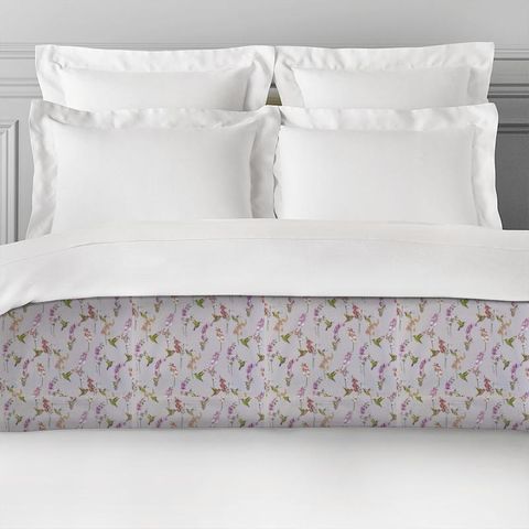 Humming Bird Rose Quartz Bed Runner