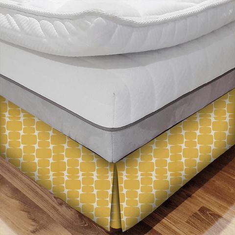 Lohko Honey / Paper Bed Base Valance