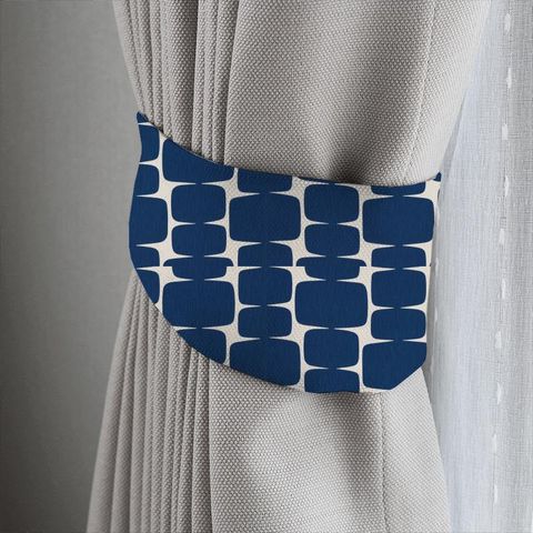 Lohko Indigo / Jasmine Tieback