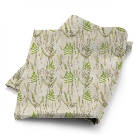 Athyrium Hessian Apple And Pebble Fabric