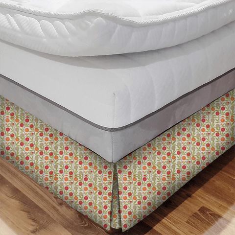 Blomma Tangerine / Chilli / Citrus Bed Base Valance
