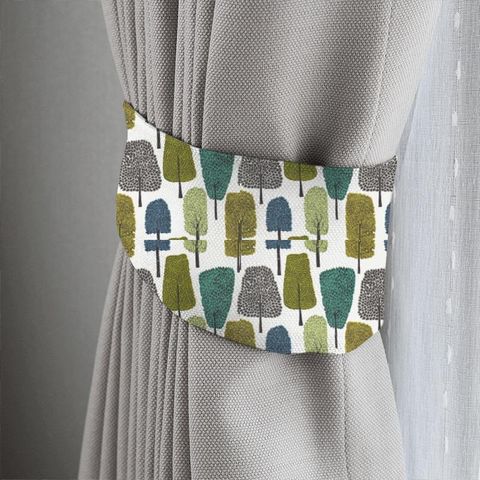 Cedar Slate / Apple / Ivy Tieback