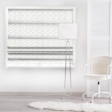 Mukula Slate / Biscuit / Charcoal Made To Measure Roman Blind