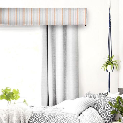 Noki Satsuma / Sky / Pebble Pelmet