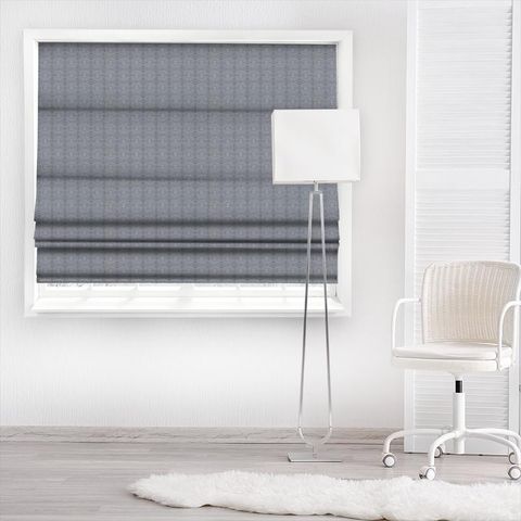 Kateri Indigo Made To Measure Roman Blind